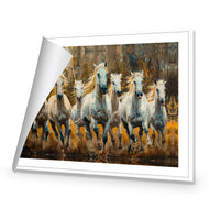 Seven Horses in the Bush