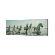 Seven Horses at the Beach