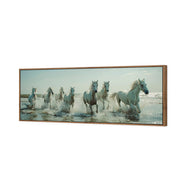 Seven Horses at the Beach