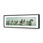 Seven Horses at the Beach