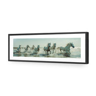 Seven Horses at the Beach