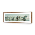Seven Horses at the Beach