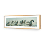 Seven Horses at the Beach